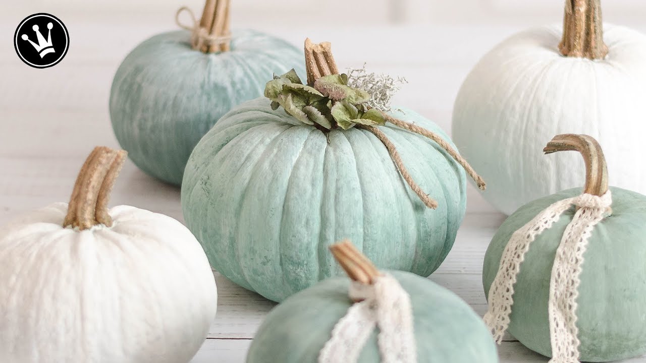 DIY - Herbstdeko | Kürbisse bemalen | Heirloom Kürbisse selbermachen | Kürbisse designen | How to