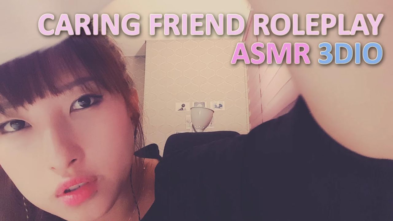 (ENG)한국어ASMR. 아픈친구 돌보기TAKING CARE OF A SICK FRIEND♡PERSONAL ATTENTION♡