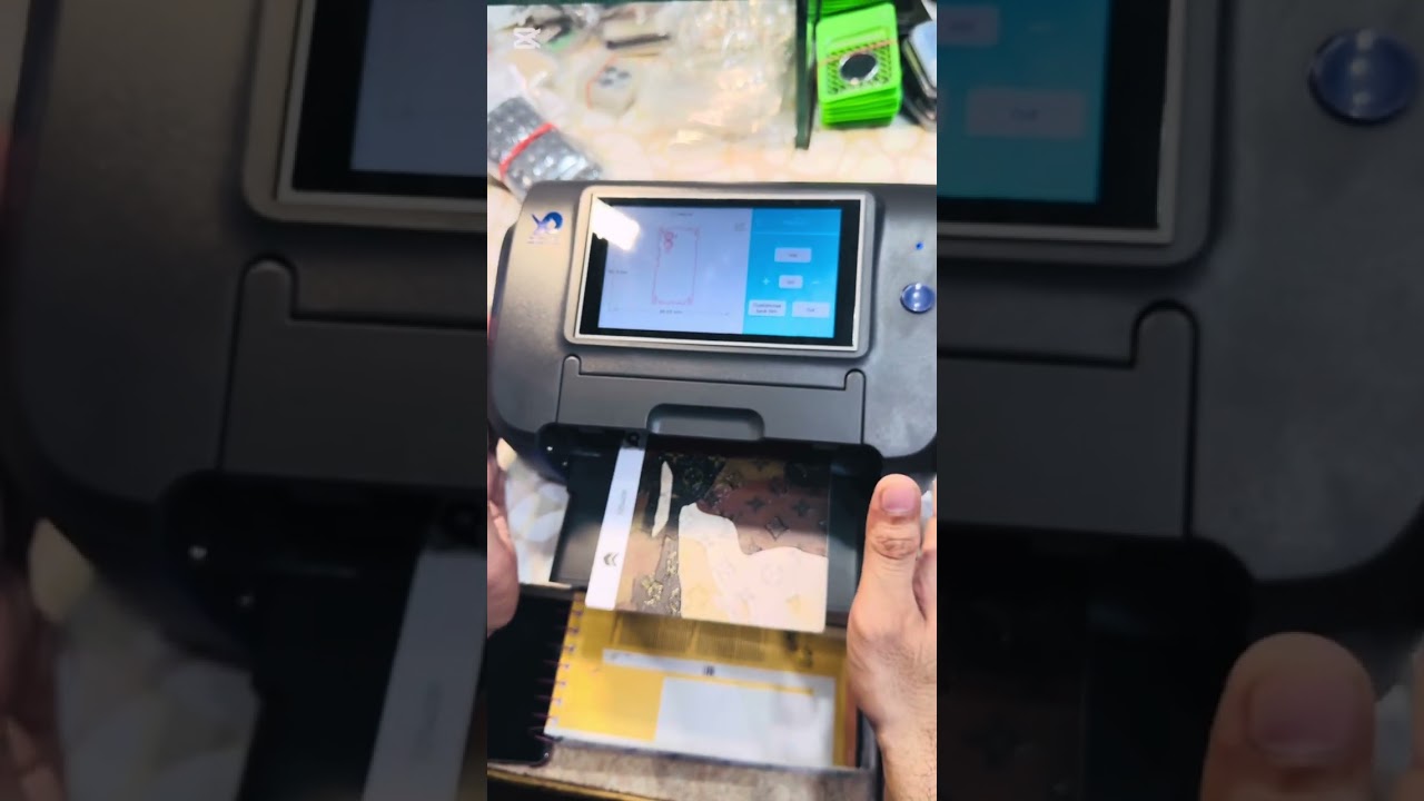 Octo Fusion Complete Working Video How to Use Sticker Cutting Machine Sb Sy Sasti Sticker Machine 