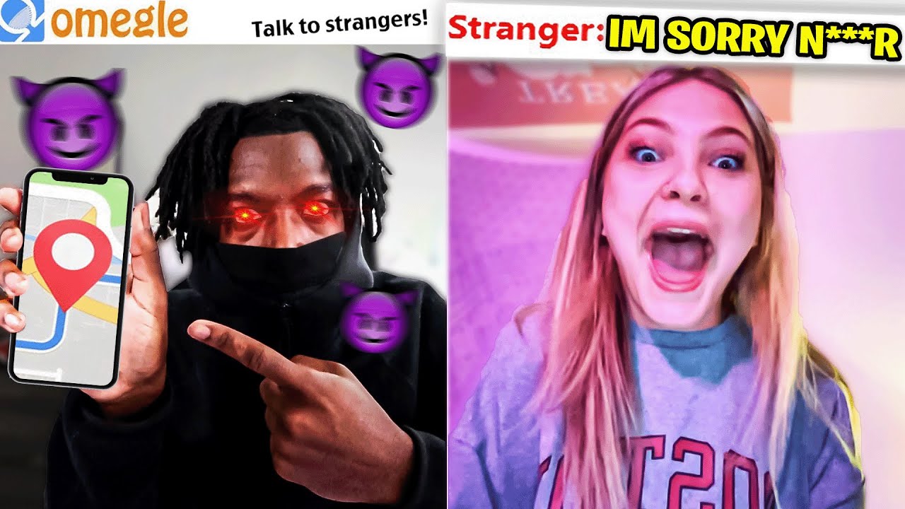 Telling THE MOST RACIST PEOPLE their LOCATION! (OMEGLE IP PRANK)