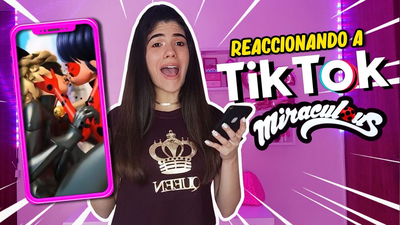 REACCIONANDO A  TIKTOKS VIRALES DE MIRACULOUS: LADYBUG!!! | Ana Vallee