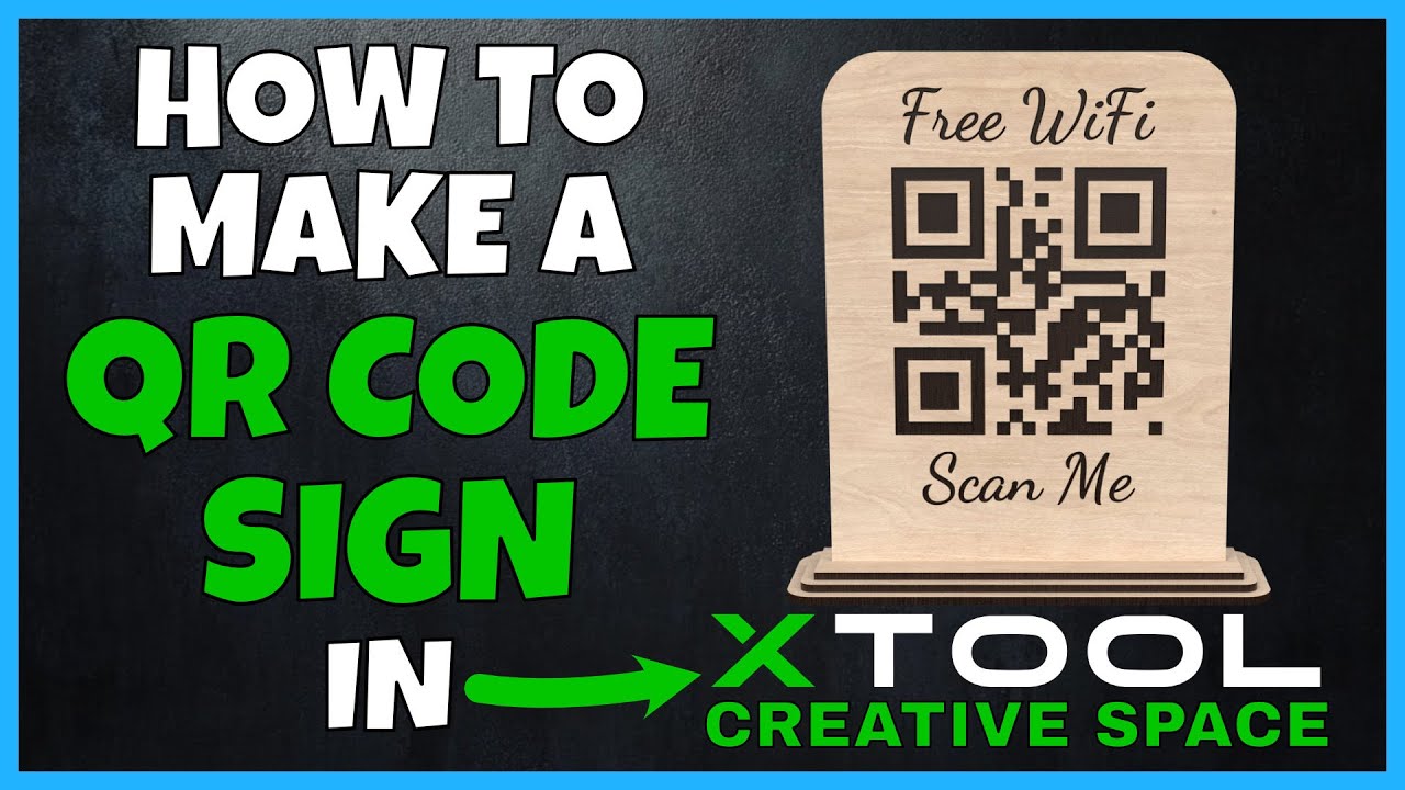 Создайте ПРОФЕССИОНАЛЬНЫЙ QR-код за 5 минут с помощью XTool Creative Space!