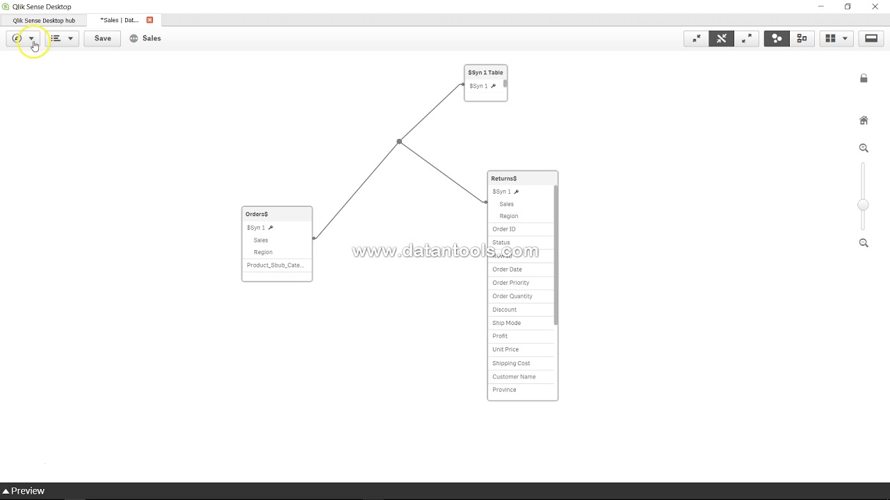 46 Joining tables using keep in qlik sense