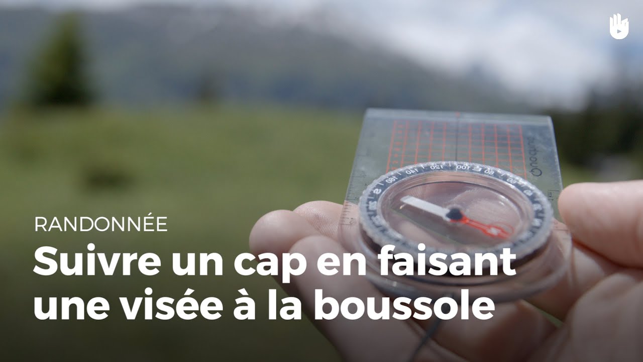 Comment suivre un cap en faisant une visée à la boussole | Randonnée