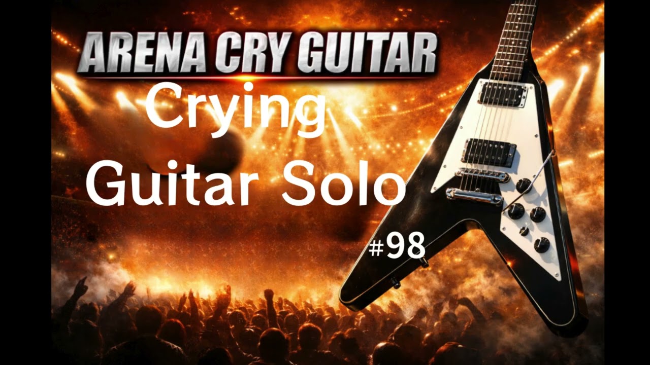 Emotional Crying Guitar Solo | Michael Schenker Style | Flying V Tone【98】