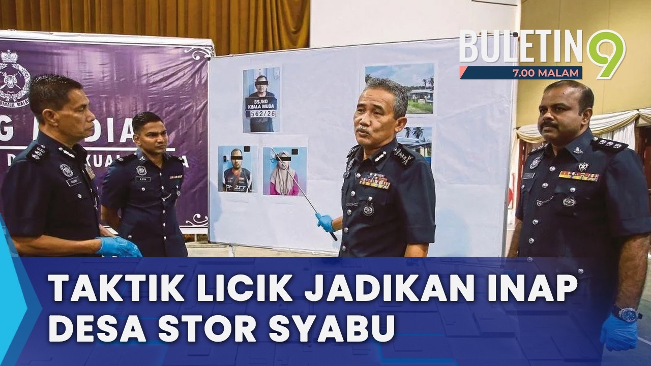 Sindiket Jadikan Inap Desa Stor Syabu RM3.1 Juta Diserbu Polis (B9)