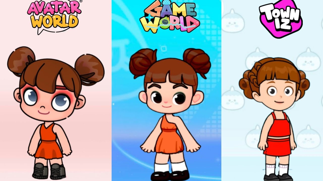 Bullet powerpuff girls Inspired Look In 3 gameplay #gameworld #avatarworld #towniz 