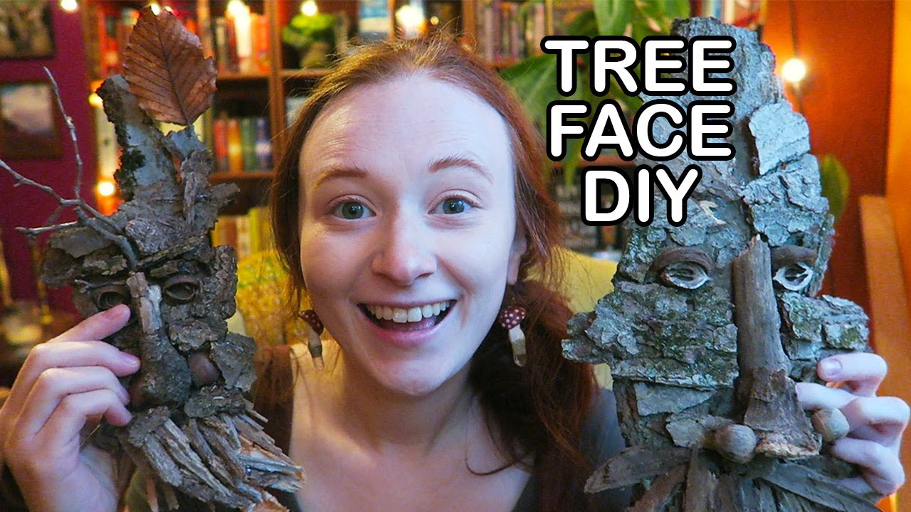 Tree Face Sculptures | Tutorial + Process