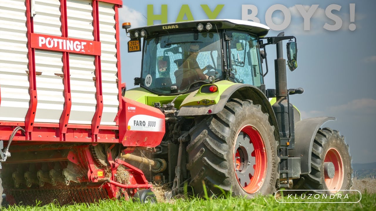 🌾 HAY BOYS! Sklizeň sena v plném proudu