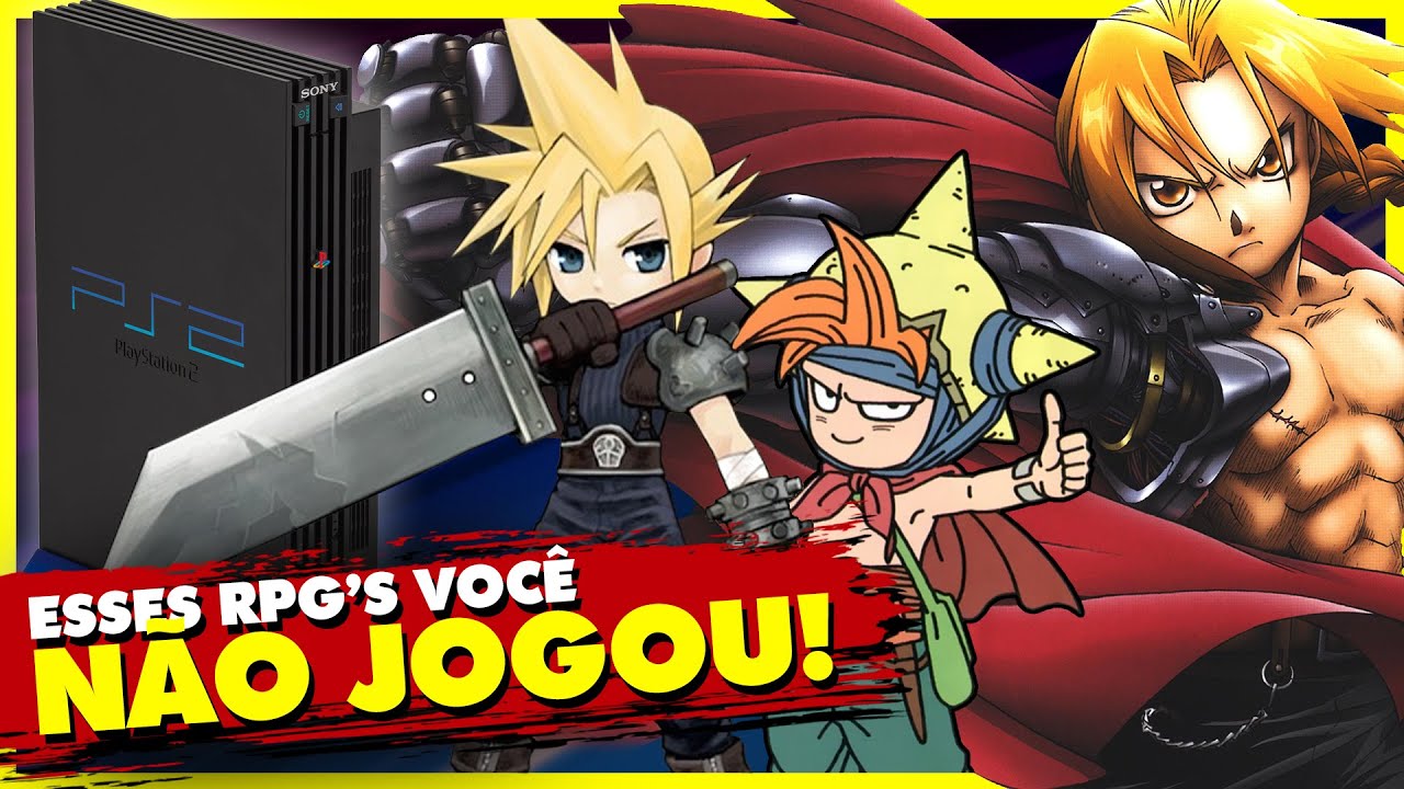 RPG'S DA SQUARE ENIX PARA PS2 QUE NUNCA SAÍRAM DO JAPÃO
