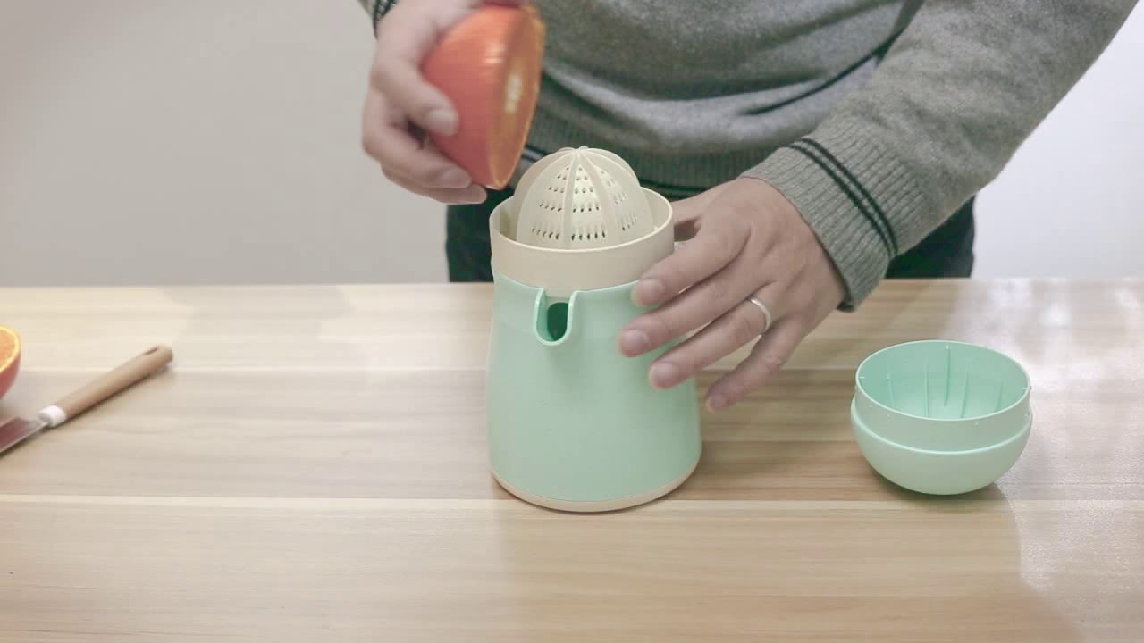 Manual Citrus Juicer Fruit Squeezer for Orange Lemon Grape Pear Pineapple portable blender