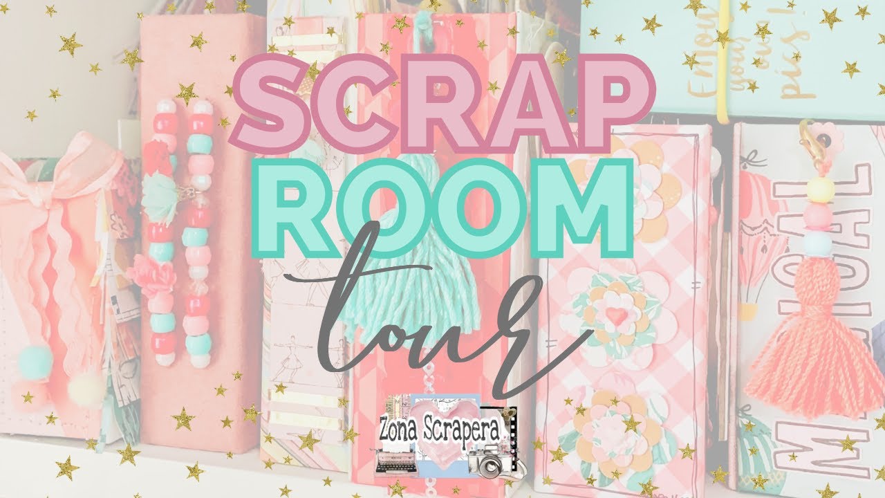 SCRAPROOM TOUR 2021 ¡Por fin! Mi espacio creativo - ideas y ORGANIZACIÓN de scrapbook