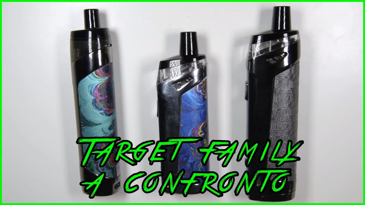TARGET PM80, TARGET PM80 SE E TARGET PM30: MEGA CONFRONTO DELLA FAMIGLIA TARGET BY VAPORESSO ITA