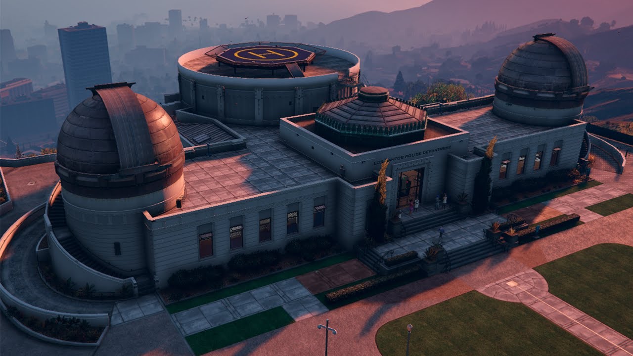 [MAP] New Los Santos Police Department GTA5, FIVEM - Walking Tour