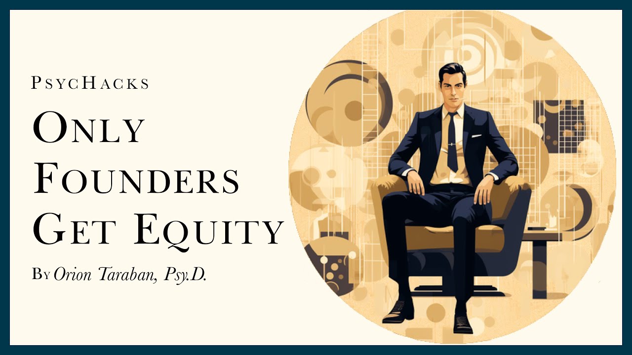 Only FOUNDERS get EQUITY: the relationship between risk and reward