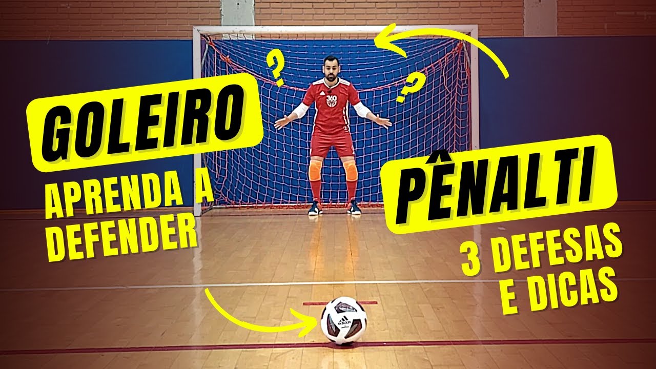 ✅ Como defender PÊNALTI no futsal