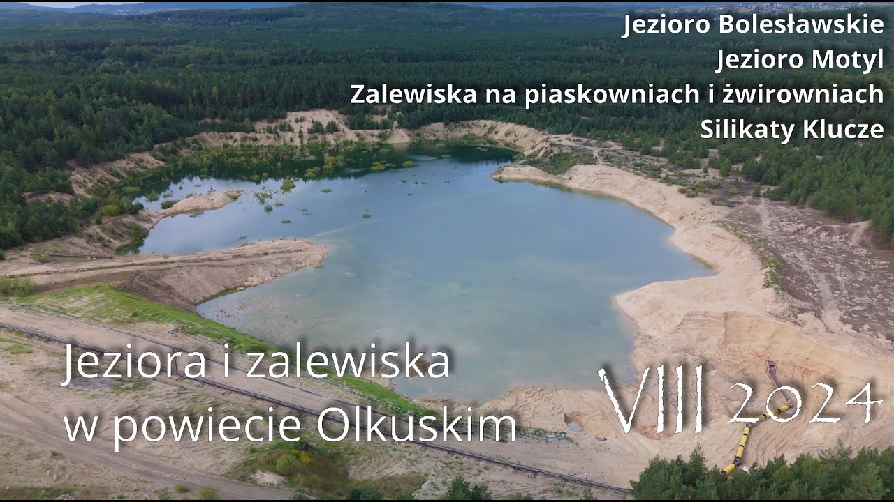 Pojezierze Olkuskie z DRONA VIII 2024 Zalewisko Silikaty / Zalewiska Hutki/Bolesław
