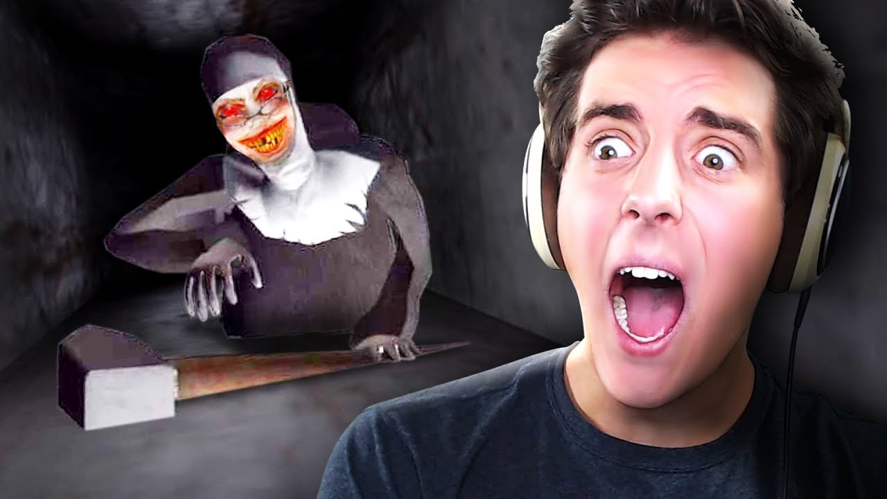 SHE CAN CRAWL?!! | Evil Nun (Mobile Horror Game)