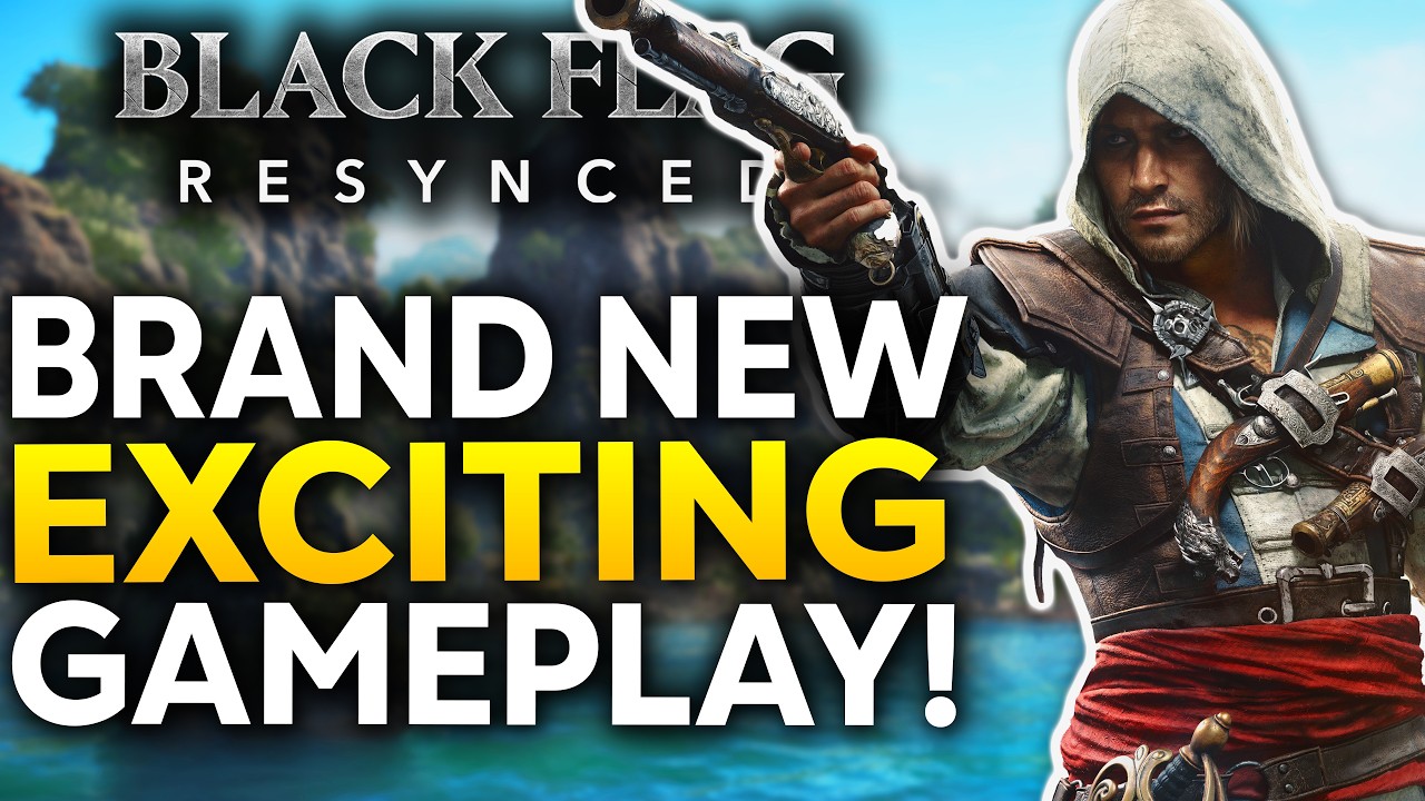Black Flag Resynced: Все самое интересное! ГЕЙМПЛЕЙ: боевка, морские сражения и сюжет!