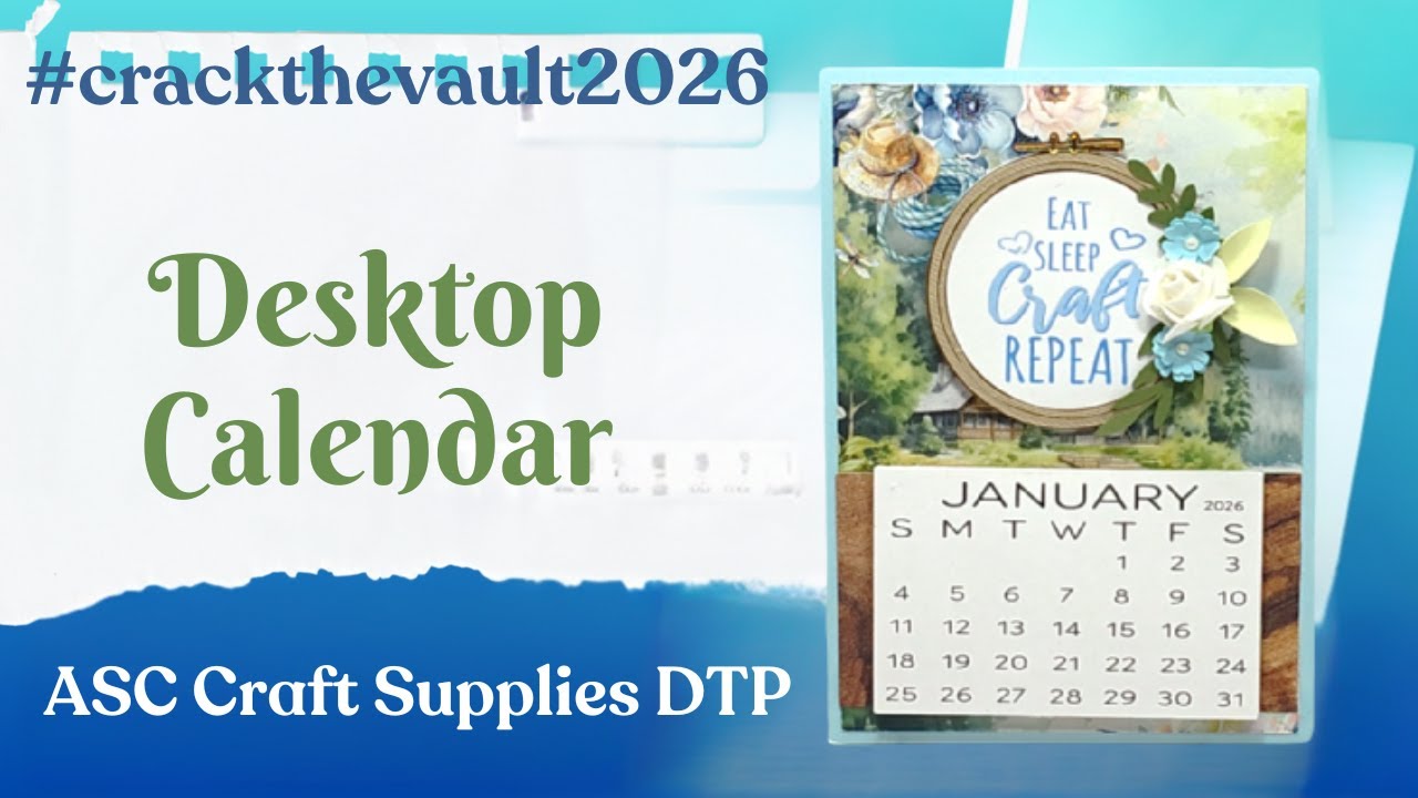 #crackthevault2026 - Desktop Claendars