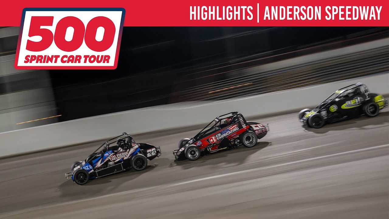 500 Sprint Car Tour | Anderson Speedway | October 4, 2025 | HIGHLIGHTS