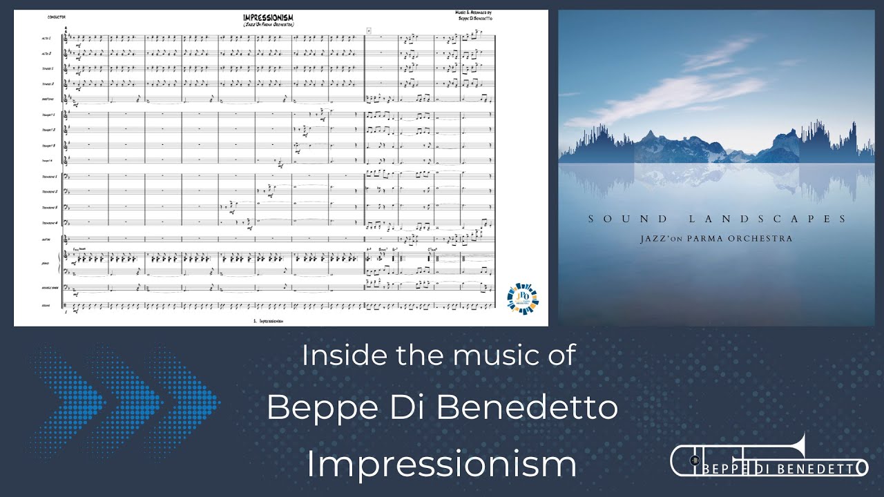 Impressionism | Jazz'on Parma Orchestra | Beppe Di Benedetto | Score
