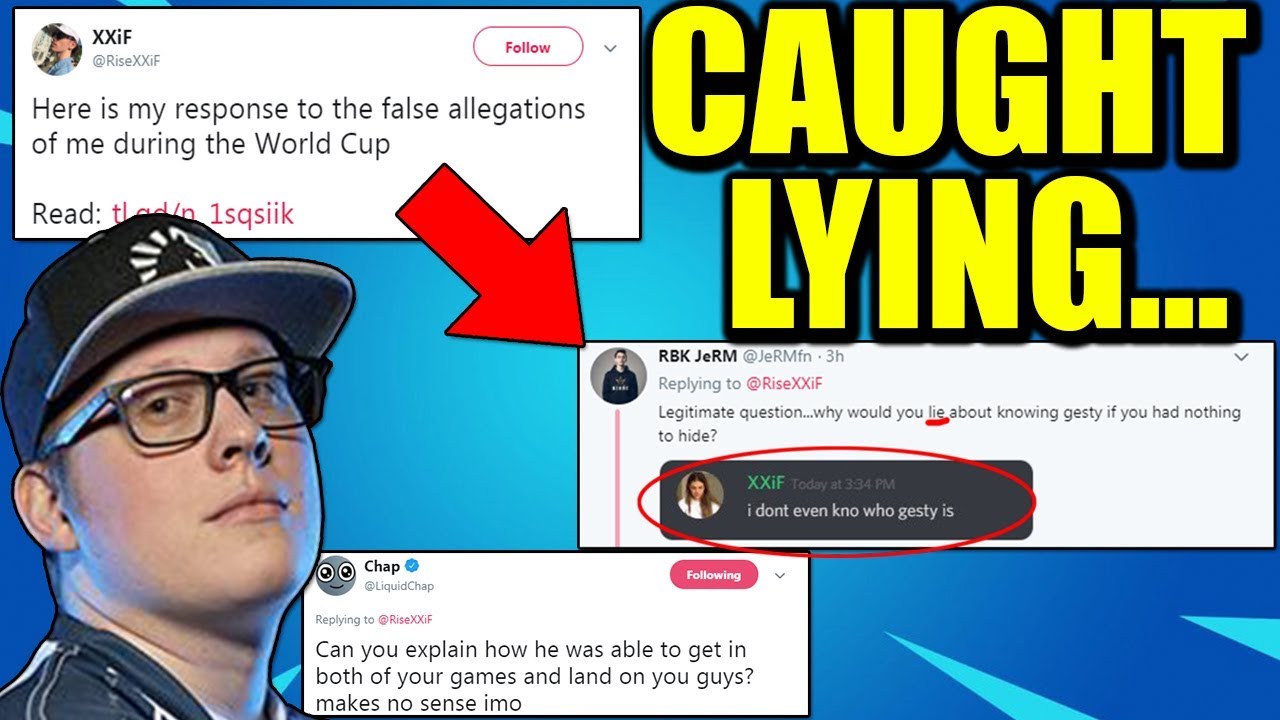 PRO Player CHEATER Caught LYING About World Cup Scandal! Will Epic BAN Him?