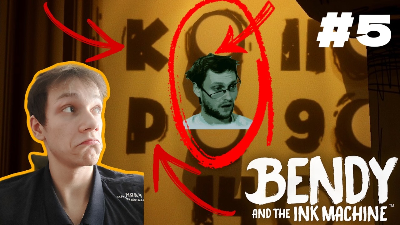 КУПЛИНОВА ДОБАВИЛИ В ЭТУ ИГРУ!? - Bendy and the ink machine part 3 - #5