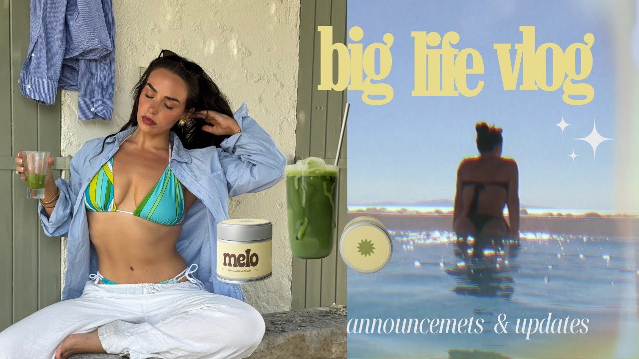 big life updates! business, relationship + mykonos & glastonbury prep