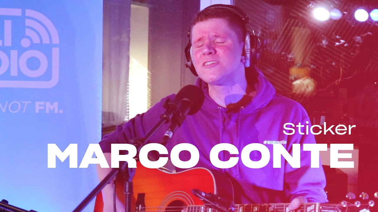 MARCO CONTE - Sticker (Live @ Soundcheck)