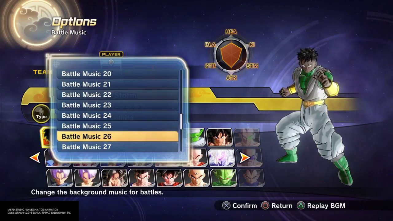 Dragon Ball Xenoverse 2 - My top 5 Battle Music Selections