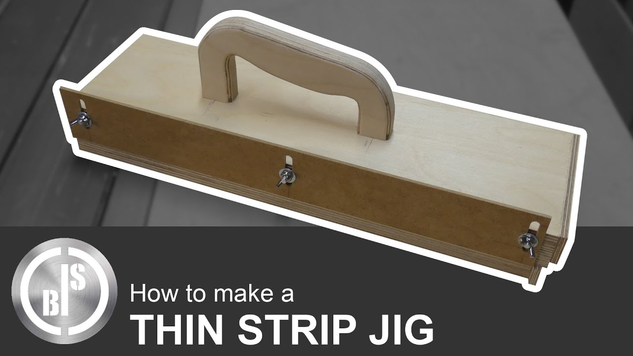 AWESOME JIG TO CUT PRECISE, REPEATABLE THIN STRIPS | MY THIN STRIP JIG