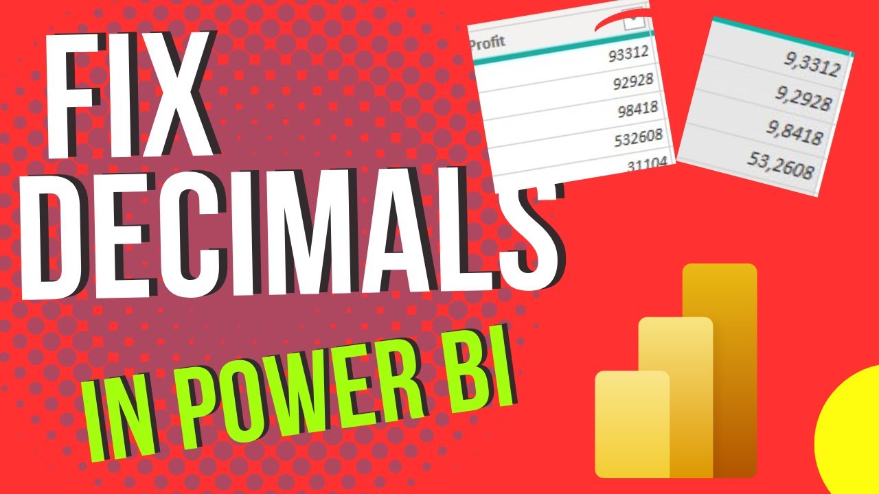 Fix Decimal Numbers Showing as Text in Power BI How to Fix Decimal Numbers Misread as Text in Power