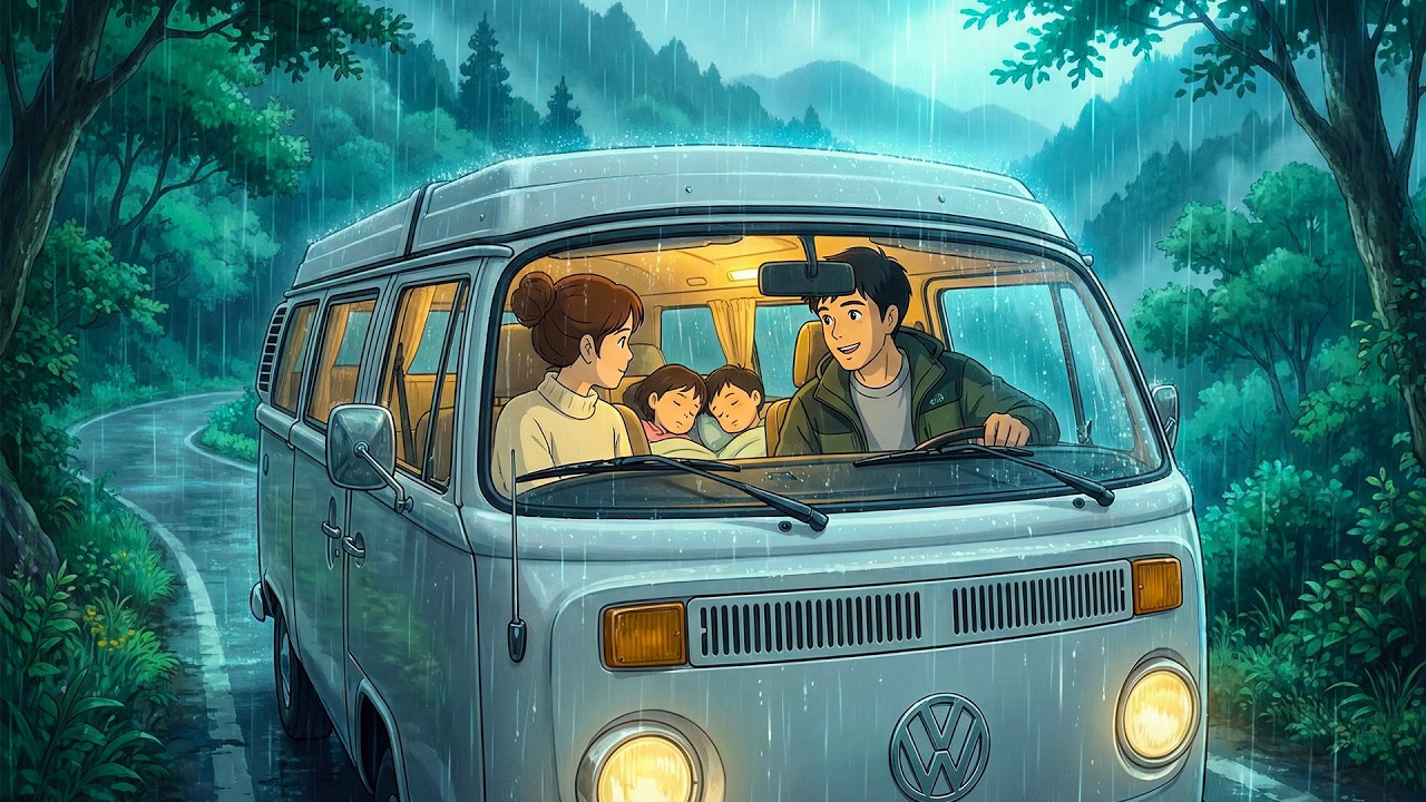 Relaxing  Anime 🌿🏠 A Simple Life Surrounded by Nature Ghibli-Style Video