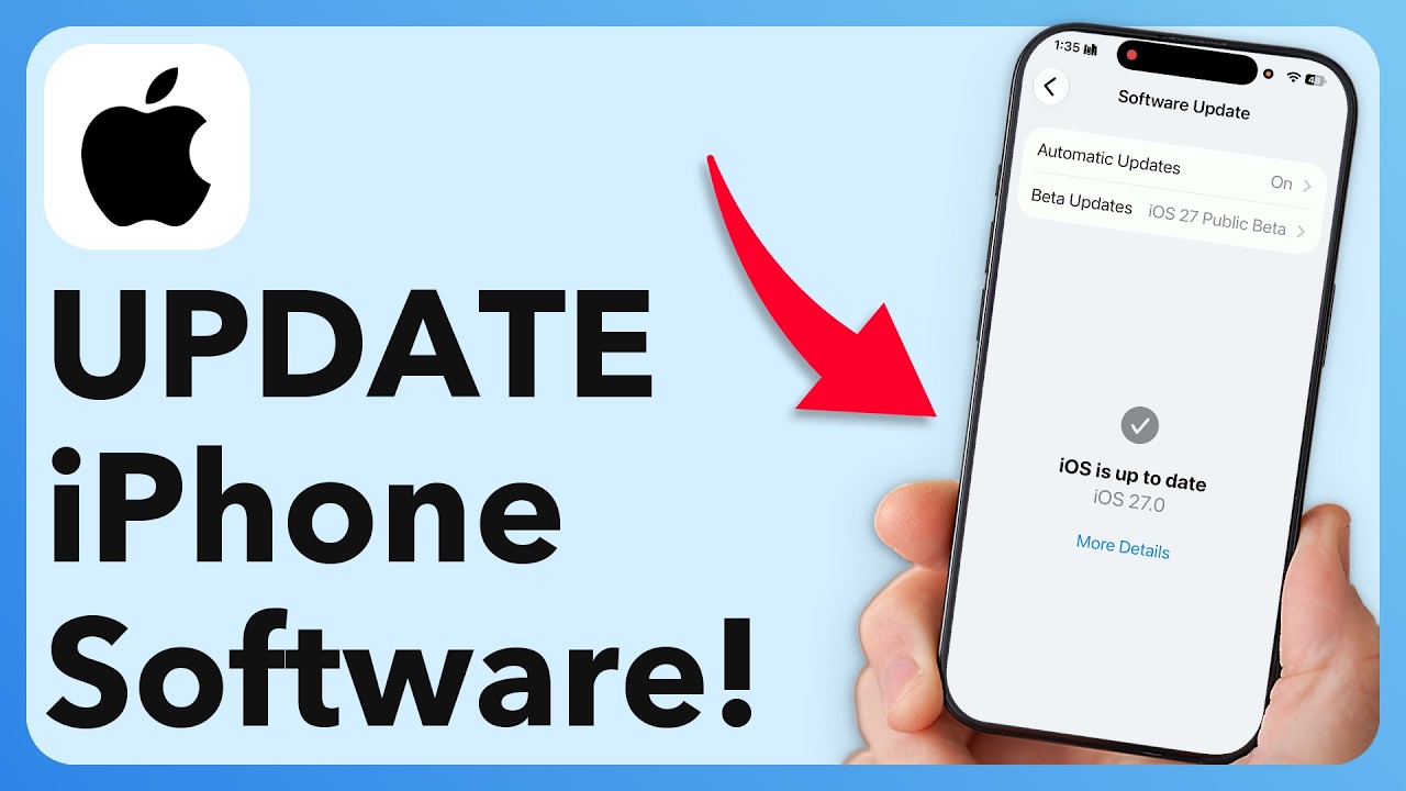 Как обновить ПО на iPhone