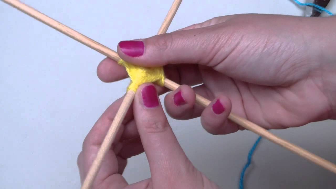Ojos de Dios tutorial (tradizione wixarika)
