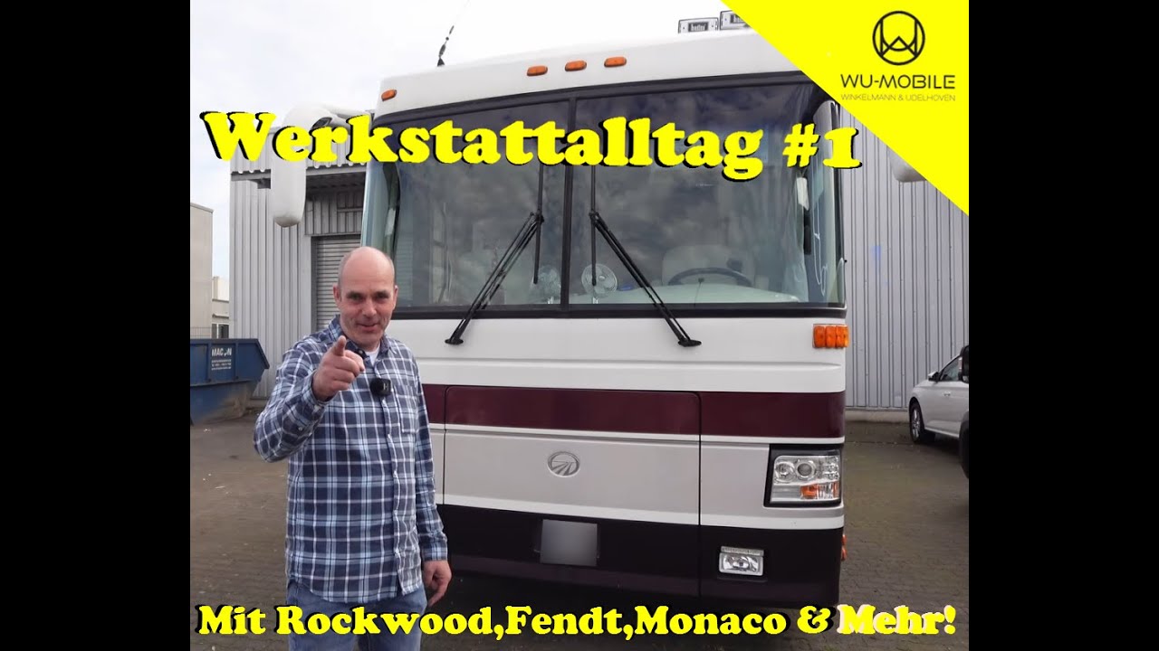 Werkstattalltag #1 - Reparatur Rockwood / Feuchtigkeitsschaden Fendt / Monaco Problemfall + Rundgang