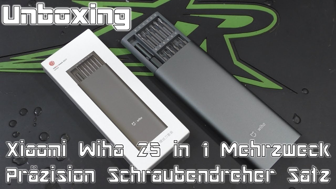 Xiaomi Wiha 25-in-1 Mehrzweck Pr&auml;zisions-Magnetschraubendreher-Kit Unboxing | HD+ | Deutsch