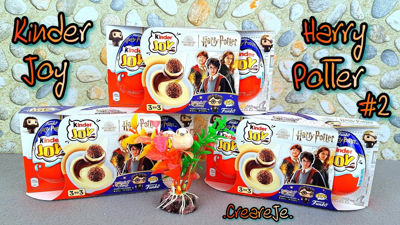 Non Va Bene Ma Va Bene 😬 // Kinder Joy Harry Potter // Apriamoli Insieme // #2 ❤️