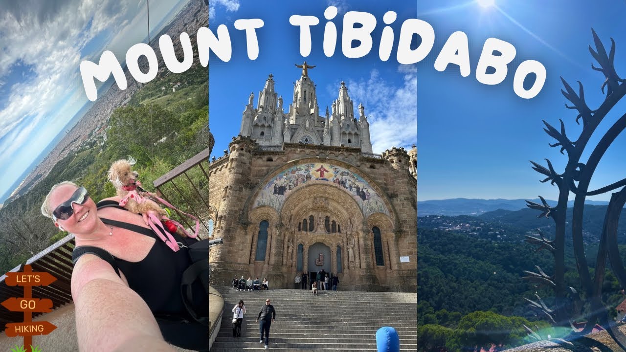 How to hike up Mount Tibidabo from the city center | Hiking Barcelona