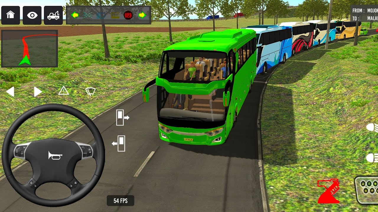 euro coach bus simulator 💥🤩|| new coach bus simulator part-48 Android gameplay