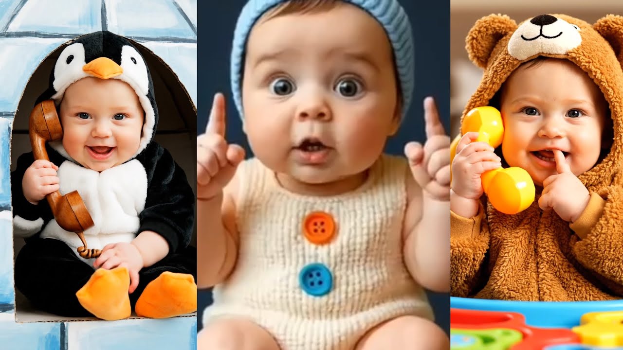 🍼Best baby Funny compilation 2025 | Cutest New baby funniest moments 💖
