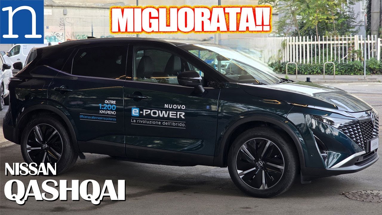 Nissan QASHQAI e-POWER 2026 | Più silenziosa e consuma meno, cosa cambia con la precedente?