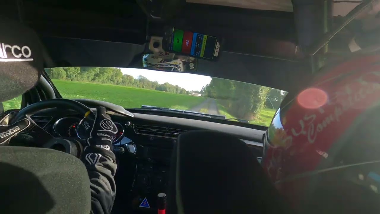 Rallye d'automne 2025 ES6 M.Perrinaud / N.Calippe DS3 R1