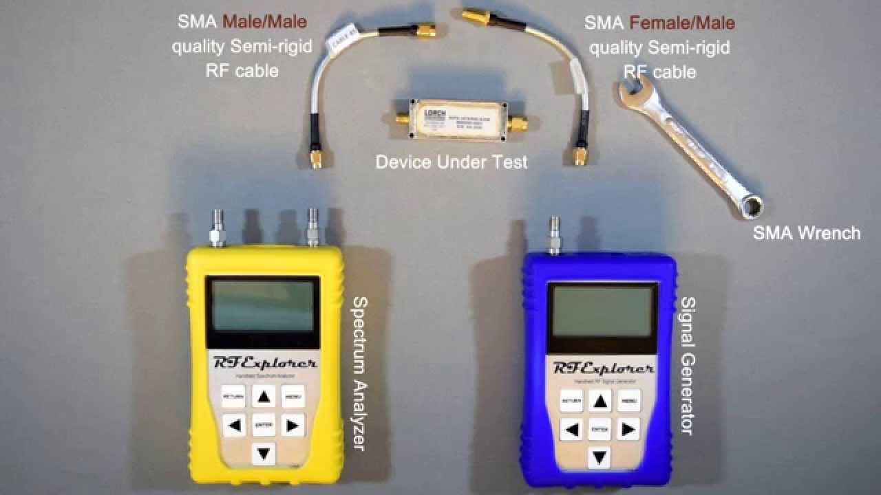 RF Explorer Network Analyzer Basics: RF Filter measurement