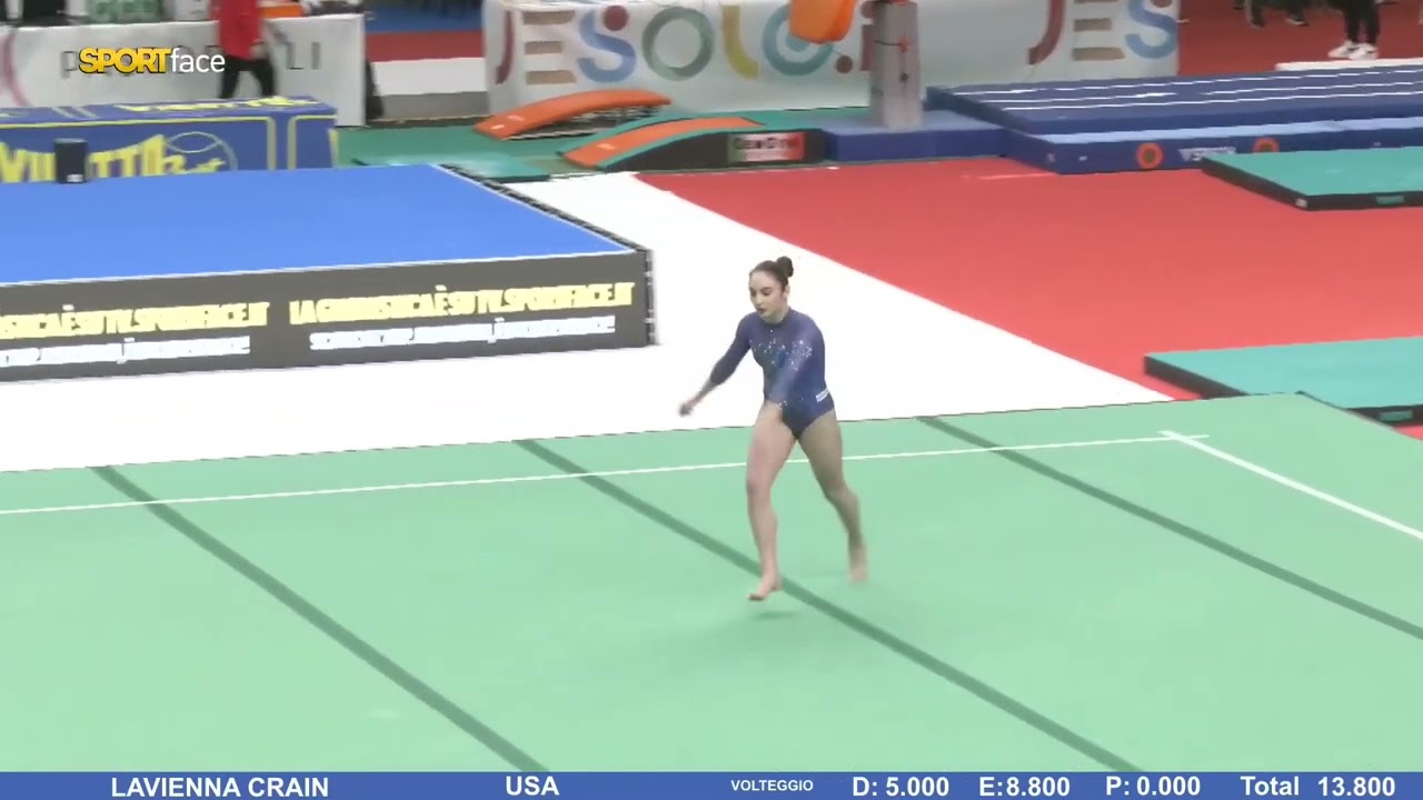 Mia Proietti 🇮🇹 FX TF/AA 11.850 2025 Jesolo Trophy