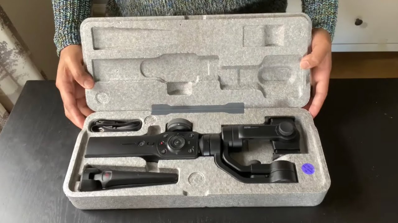 Unboxing Zhiyun smooth 4 & Boya microphone | Zhiyun Smooth 4|