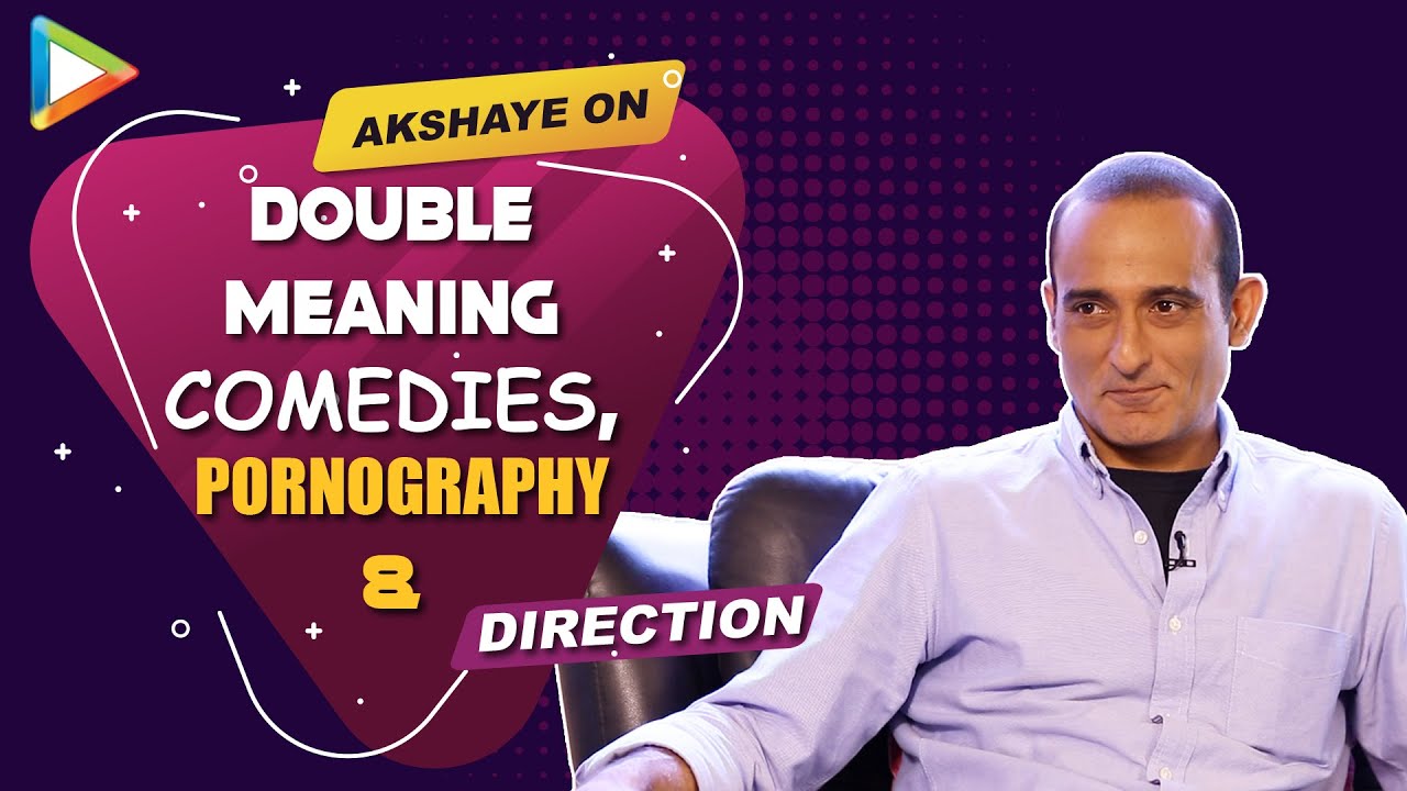 Akshaye calls his statement on Karan Johar 'STUPID' | Double Meaning Comedies | Direction Plans