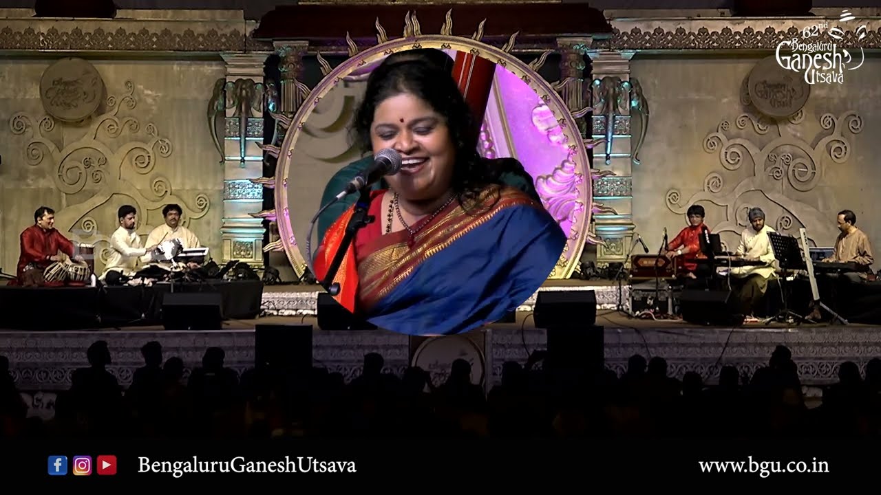 ELLI KAANE YELLAMMA | Sangeetha Katti | Bhakti Sangeetha Concert | 62nd Bengaluru Ganesh Utsava 2024