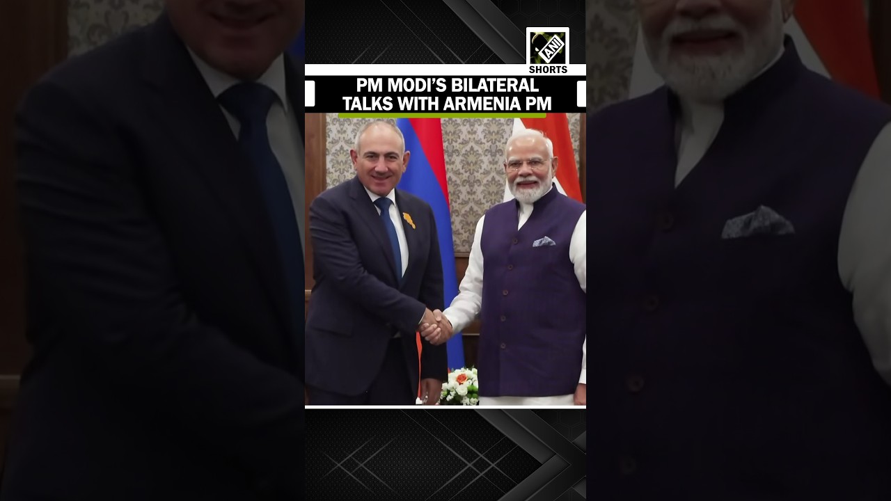 PM Modi holds bilateral meeting with Armenia PM Nikol Pashinyan ahead of SCO summit